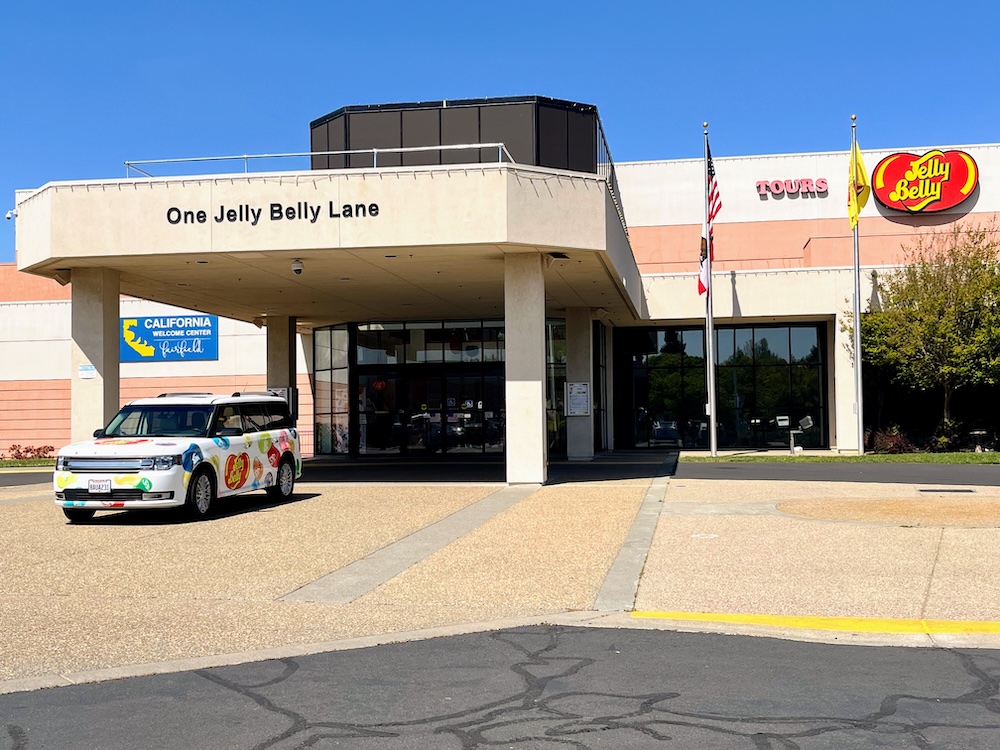 Tour the Jelly Belly Factory, Fairfield - until suburbia!